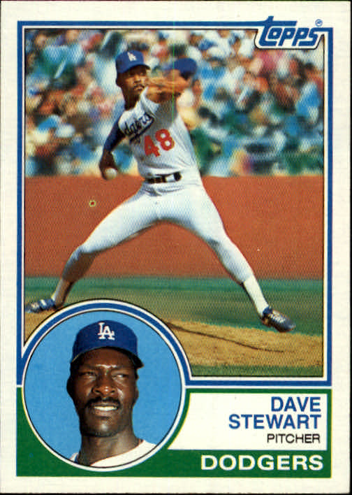 1983 Topps #532 Dave Stewart