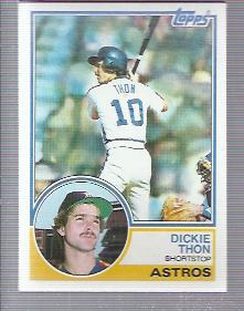 1983 Topps #558 Dickie Thon