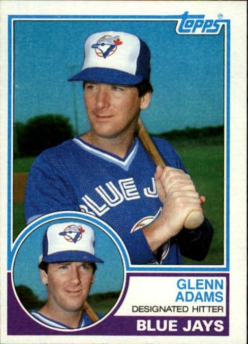 1983 Topps #574 Glenn Adams