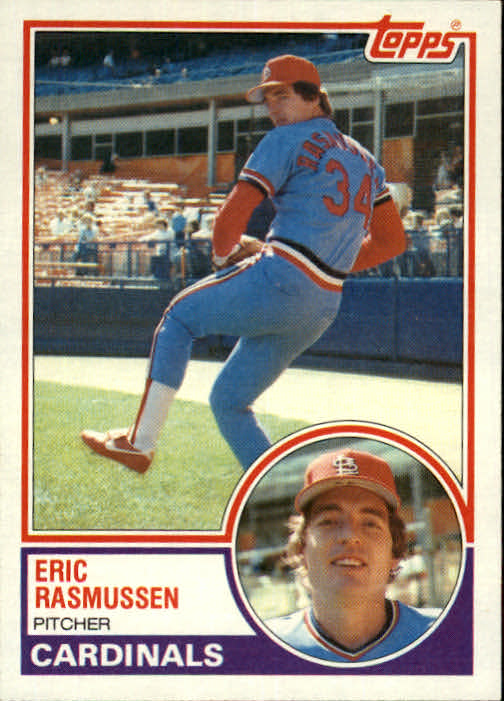 1983 Topps #594 Eric Rasmussen
