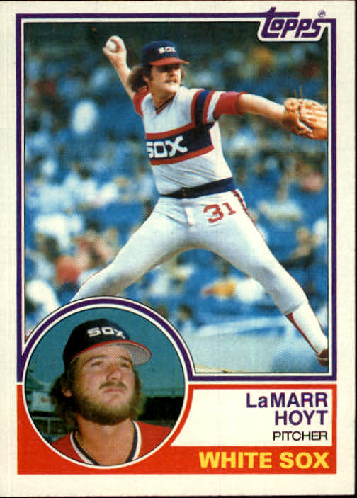 1983 Topps #618 LaMarr Hoyt