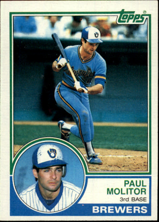 1983 Topps #630 Paul Molitor