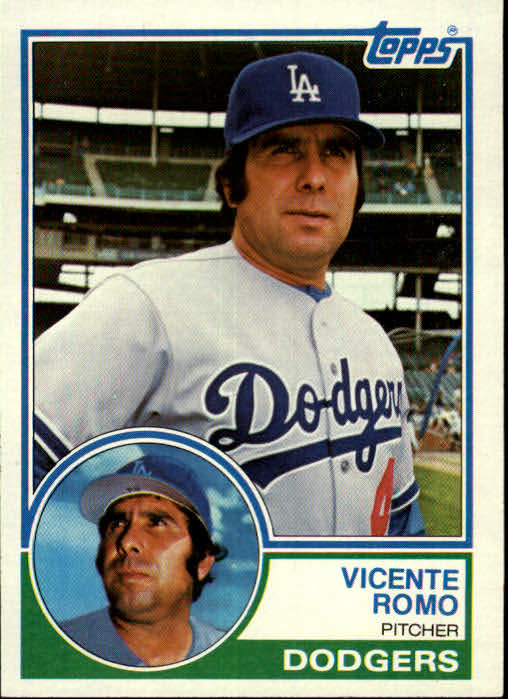 1983 Topps #633 Vicente Romo