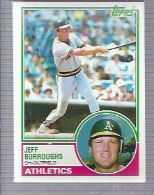 1983 Topps #648 Jeff Burroughs