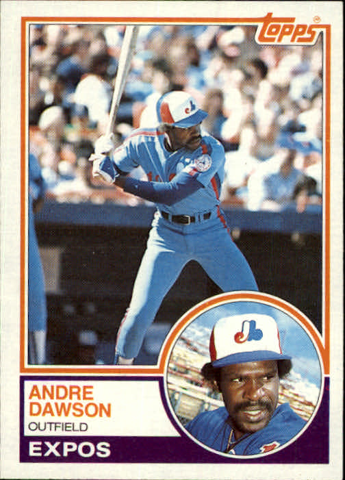 1983 Topps #680 Andre Dawson