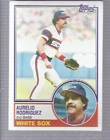 1983 Topps #758 Aurelio Rodriguez