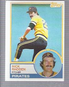 1983 Topps #781 Rick Rhoden