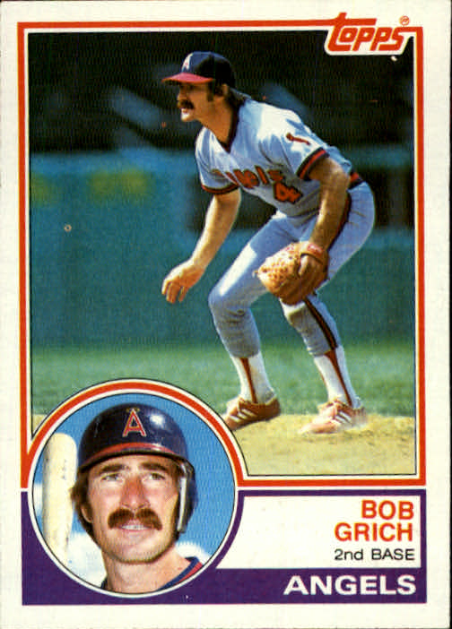 1983 Topps #790 Bob Grich