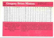 1983 Donruss Action All-Stars #10 Greg Minton back image
