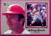 1983 Donruss Action All-Stars #14 Johnny Bench