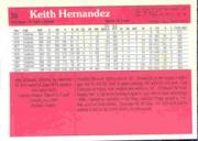 1983 Donruss Action All-Stars #20 Keith Hernandez back image