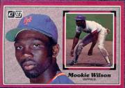 1983 Donruss Action All-Stars #32 Mookie Wilson