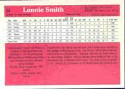 1983 Donruss Action All-Stars #34 Lonnie Smith back image