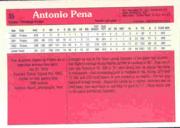 1983 Donruss Action All-Stars #35 Tony Pena back image