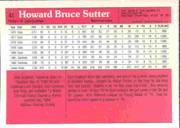 1983 Donruss Action All-Stars #41 Bruce Sutter back image