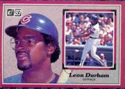 1983 Donruss Action All-Stars #55 Leon Durham