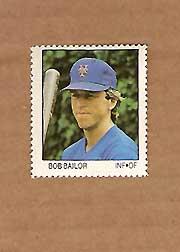 1983 Fleer Stamps #5 Bob Bailor