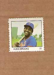 1983 Fleer Stamps #23 Hubie Brooks