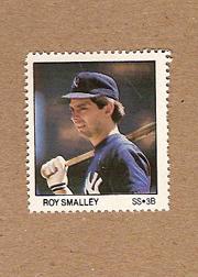 1983 Fleer Stamps #178 Roy Smalley