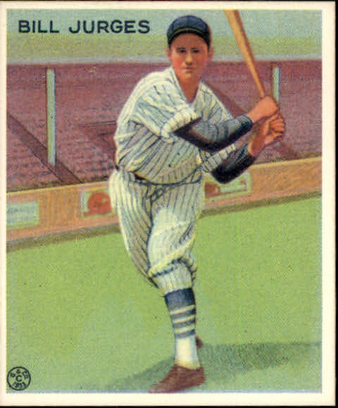 1983 Galasso '33 Goudey Reprint #225 Bill Jurges