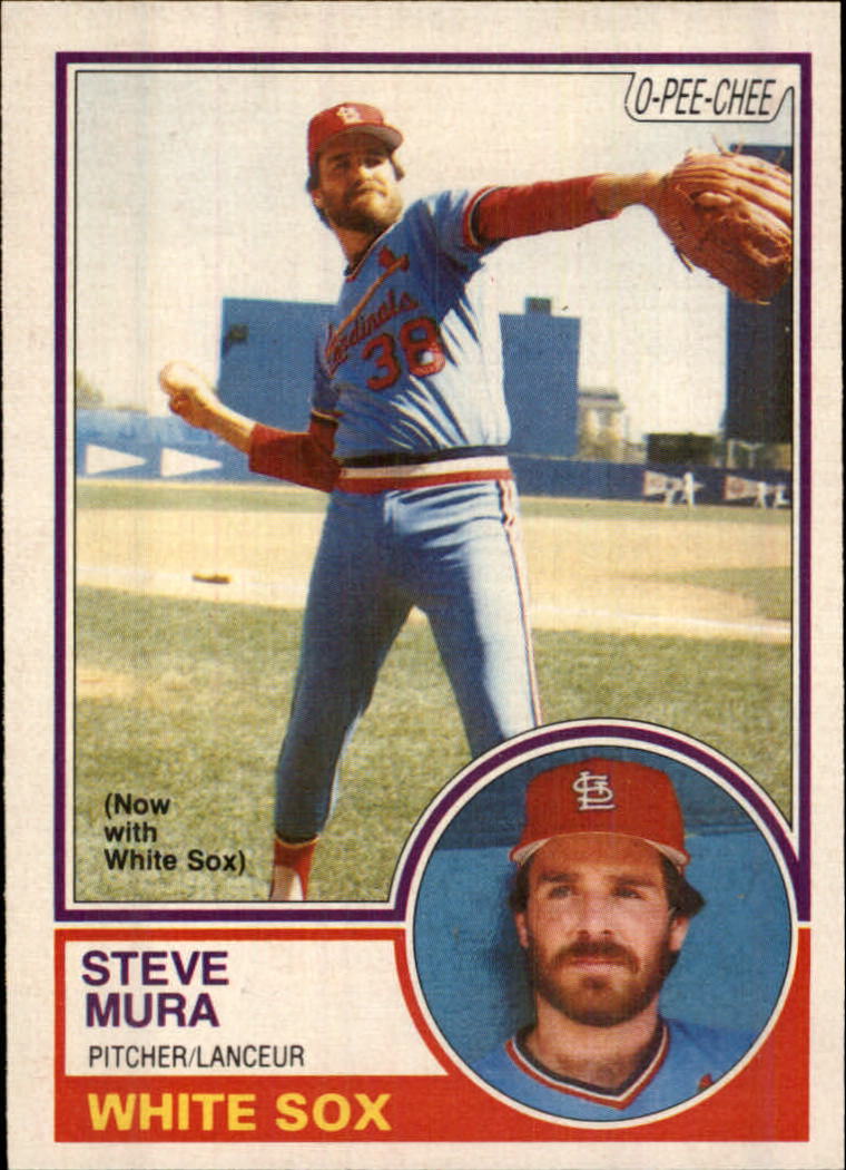 1983 O-Pee-Chee #24 Steve Mura/Now with White Sox