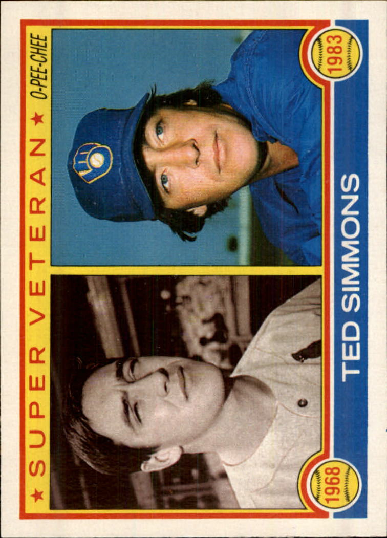1983 O-Pee-Chee #33 Ted Simmons SV