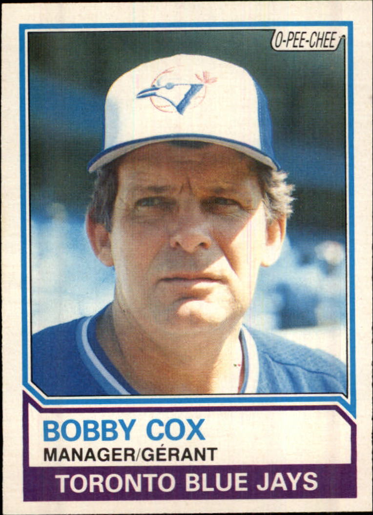 1983 O-Pee-Chee #34 Bobby Cox MG