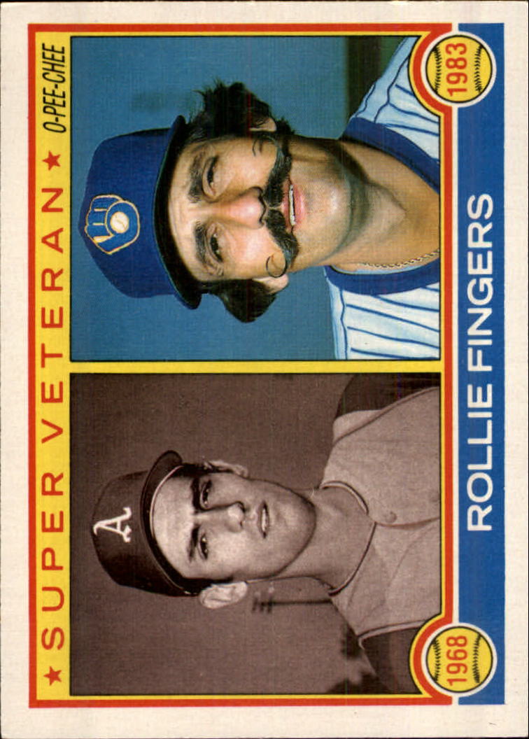1983 O-Pee-Chee #36 Rollie Fingers SV