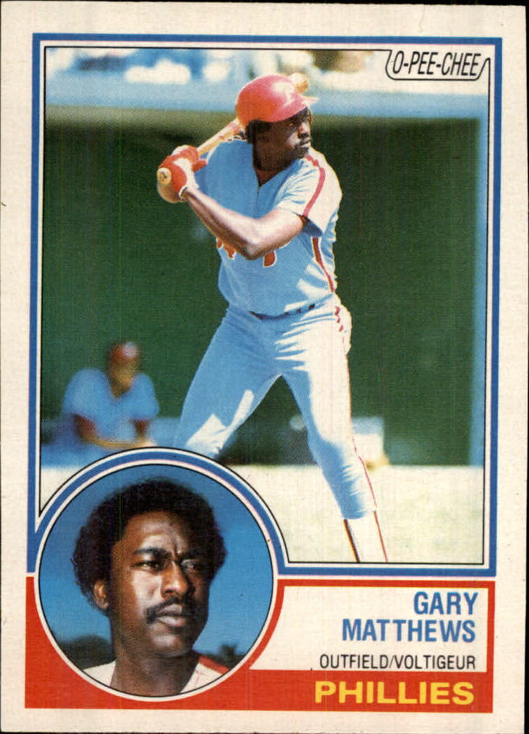 1983 O-Pee-Chee #64 Gary Matthews