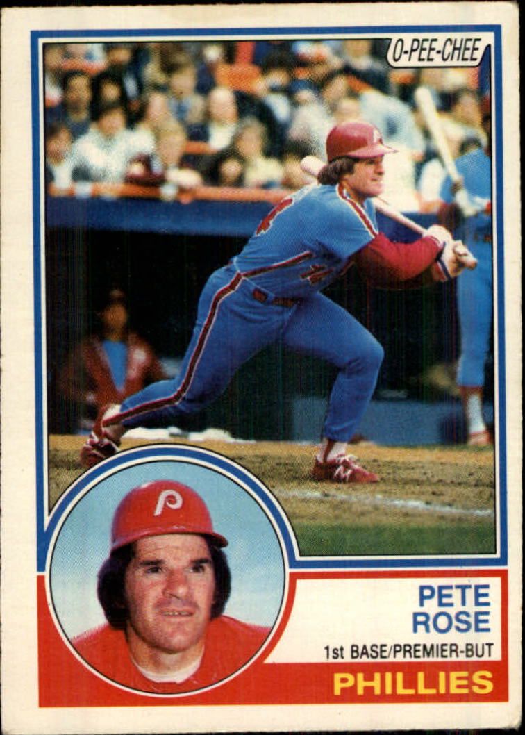 1983 O-Pee-Chee #100 Pete Rose