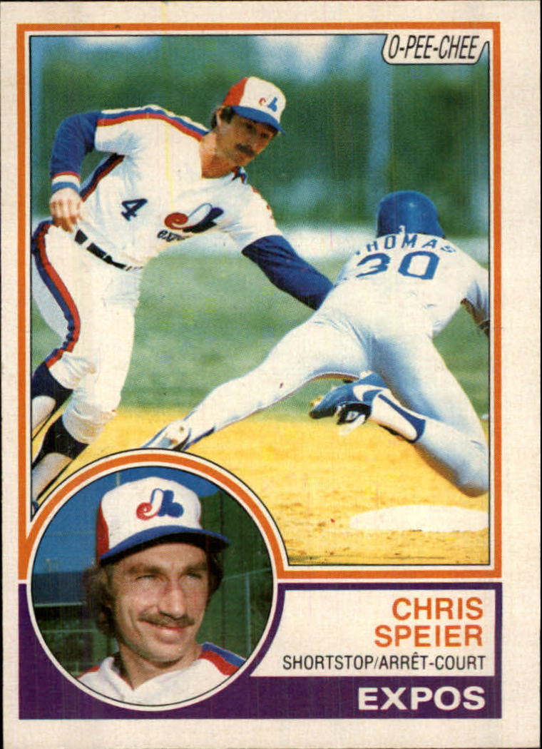 1983 O-Pee-Chee #121 Chris Speier