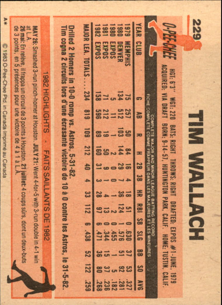 B2129- 1983 O-Pee-Chee BB Cards 201-396 +Rookies -You Pick- 15+ FREE US SHIP - Picture 45 of 311