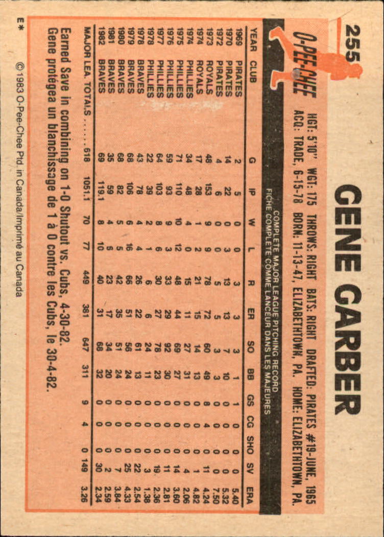 B2129- 1983 O-Pee-Chee BB Cards 201-396 +Rookies -You Pick- 15+ FREE US SHIP - Picture 91 of 311