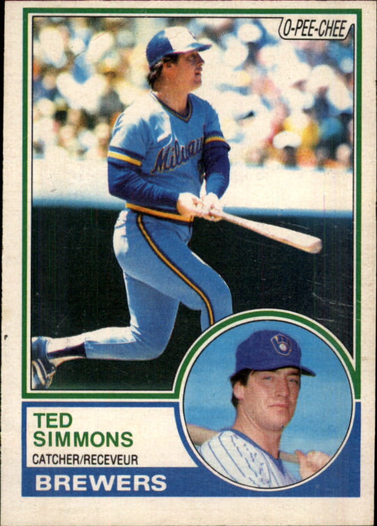 1983 O-Pee-Chee #284 Ted Simmons