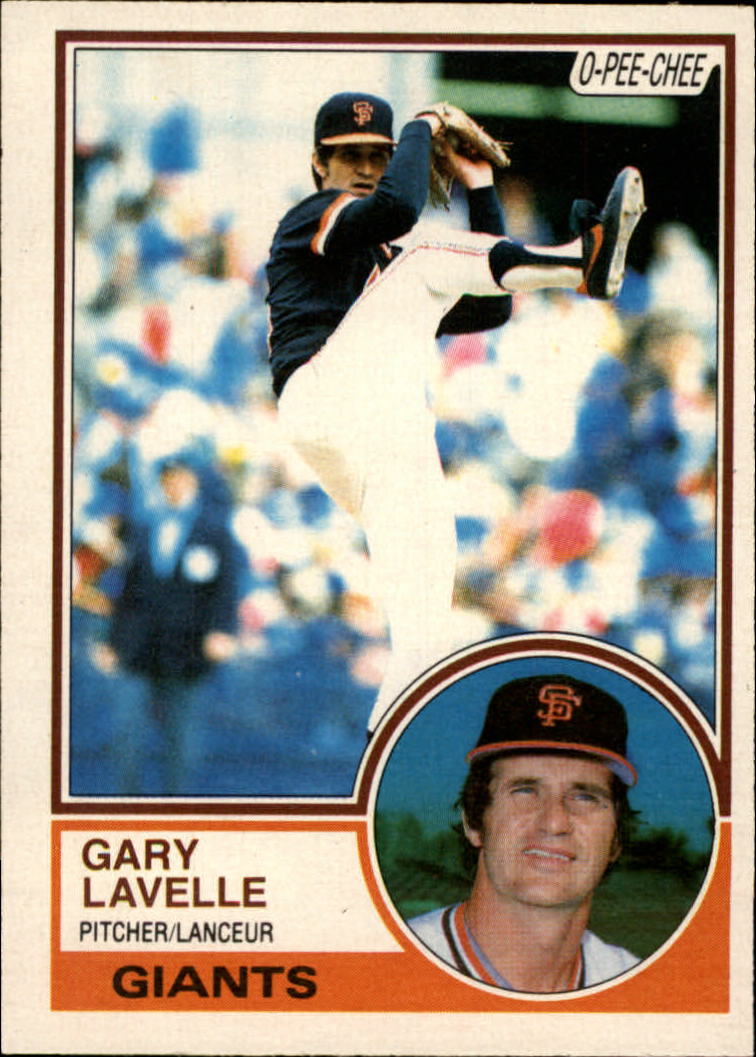 1983 O-Pee-Chee #376 Gary Lavelle