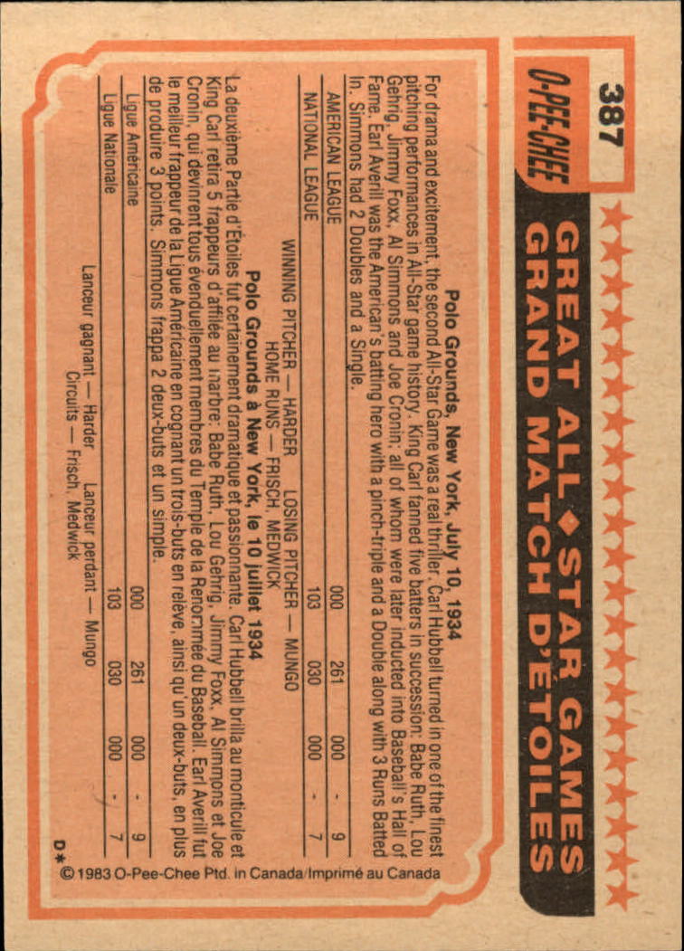 B2129- 1983 O-Pee-Chee BB Cards 201-396 +Rookies -You Pick- 15+ FREE US SHIP - Picture 303 of 311