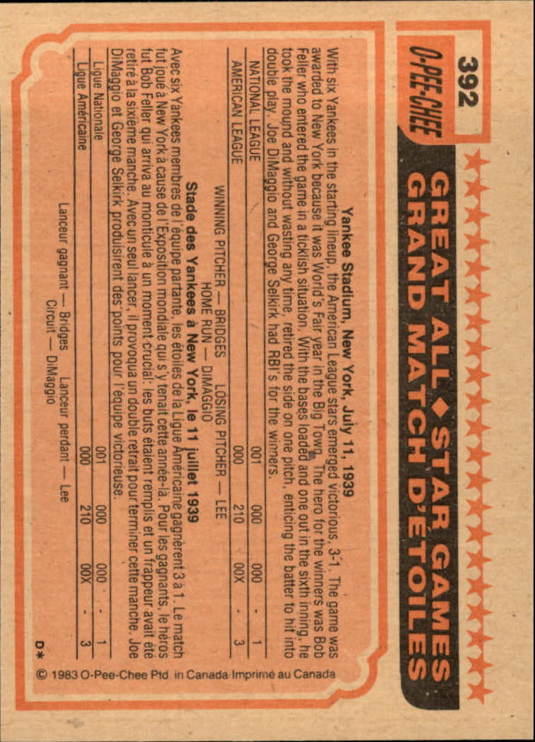 B2129- 1983 O-Pee-Chee BB Cards 201-396 +Rookies -You Pick- 15+ FREE US SHIP - Picture 305 of 311
