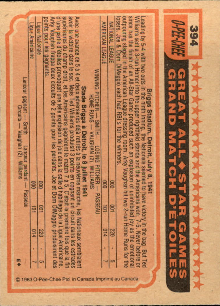 B2129- 1983 O-Pee-Chee BB Cards 201-396 +Rookies -You Pick- 15+ FREE US SHIP - Picture 307 of 311