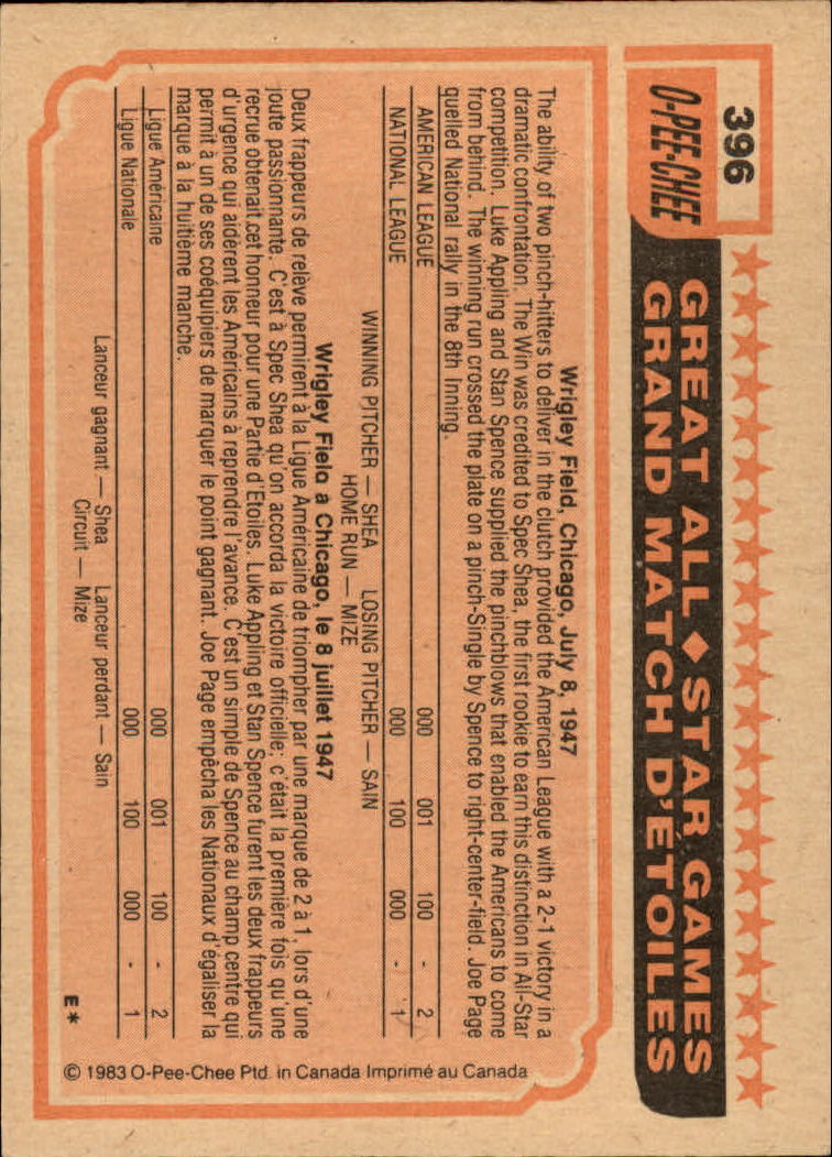 B2129- 1983 O-Pee-Chee BB Cards 201-396 +Rookies -You Pick- 15+ FREE US SHIP - Picture 311 of 311
