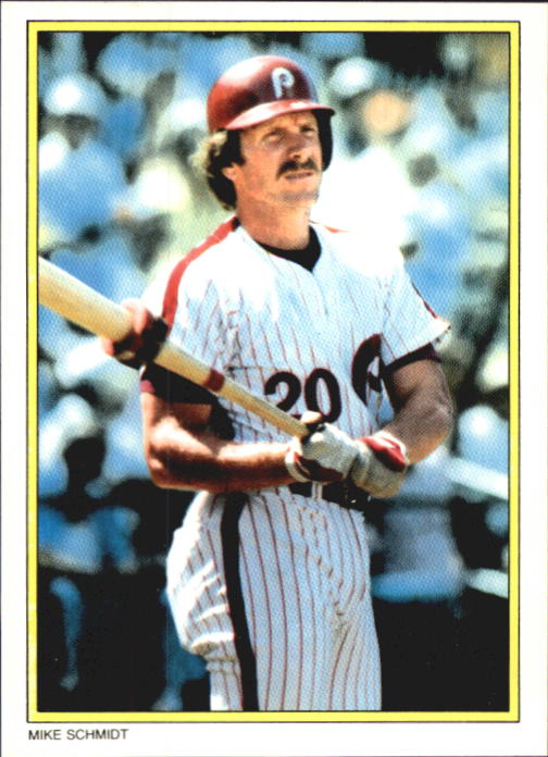 1983 Topps Glossy Send-Ins #8 Mike Schmidt