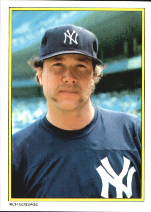 1983 Topps Glossy Send-Ins #11 Rich Gossage
