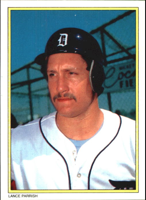 1983 Topps Glossy Send-Ins #27 Lance Parrish