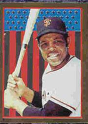 1983 Topps Stickers #3 Willie Mays FOIL