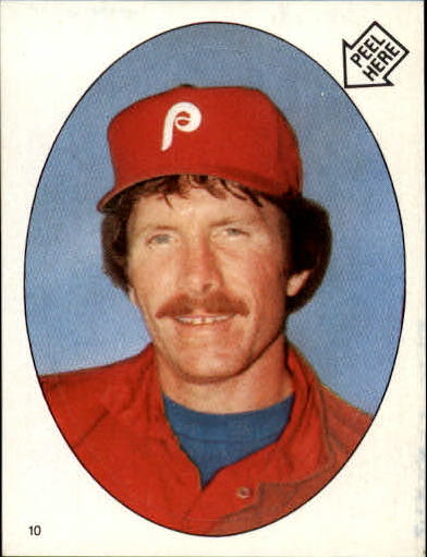 1983 Topps Stickers #10 Mike Schmidt