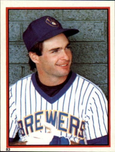 1983 Topps Stickers #83 Paul Molitor