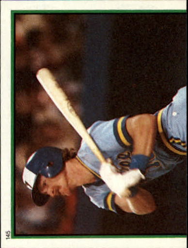 1983 Topps Stickers #145 Robin Yount RB
