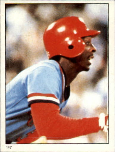 1983 Topps Stickers #147 Willie McGee LCS