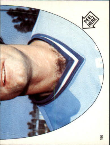 1983 Topps Stickers #196 John Wathan RB