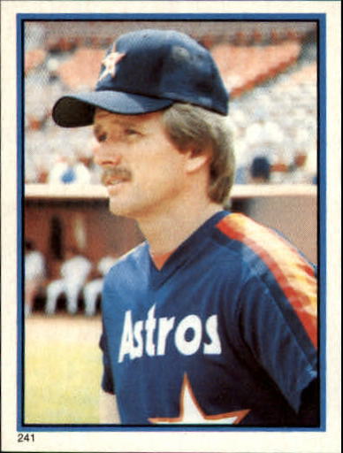 1983 Topps Stickers #241 Alan Ashby
