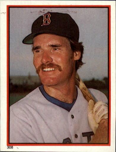 1983 Topps Stickers #308 Wade Boggs